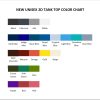 tank top color chart - Ace Attorney Merch
