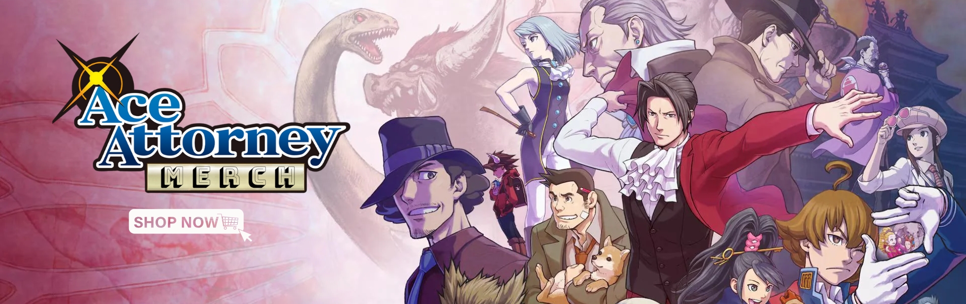 Ace Attorney Merch Banners - Ace Attorney Merch