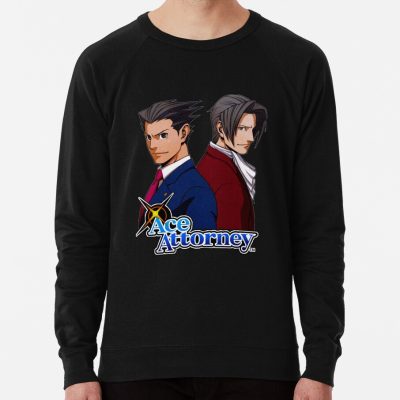 ssrcolightweight sweatshirtmens10101001c5ca27c6frontsquare productx1000 bgf8f8f8 38 - Ace Attorney Merch