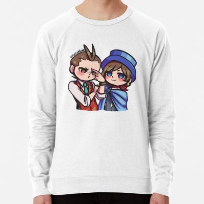 ssrcolightweight sweatshirtmensfafafaca443f4786frontsquare productx1000 bgf8f8f8 41 - Ace Attorney Merch