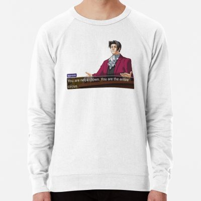ssrcolightweight sweatshirtmensfafafaca443f4786frontsquare productx1000 bgf8f8f8 45 - Ace Attorney Merch