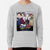 ssrcolightweight sweatshirtmensheather greyfrontsquare productx1000 bgf8f8f8 36 - Ace Attorney Merch