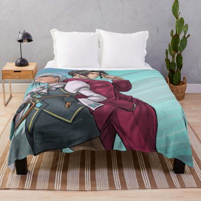 urblanket large bedsquarex1000.1u2 45 - Ace Attorney Merch