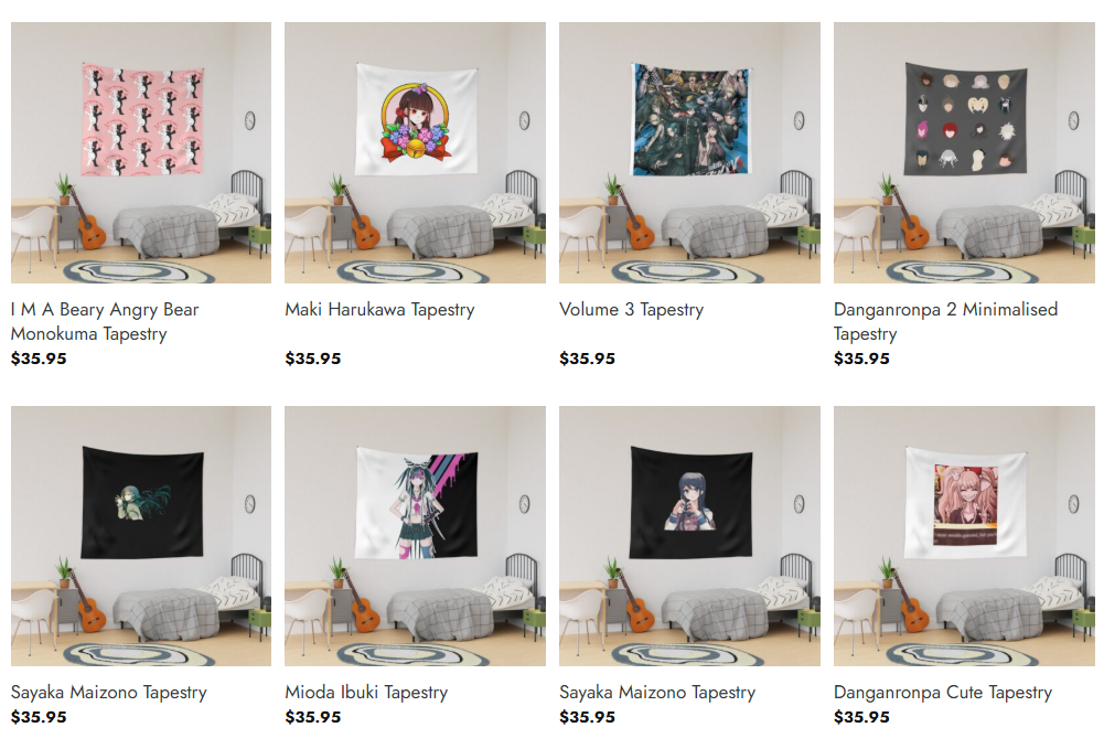 Screenshot 1 - Ace Attorney Merch