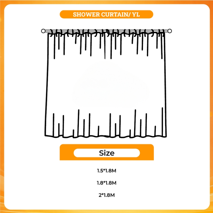 3D shower curtain - Ace Attorney Merch